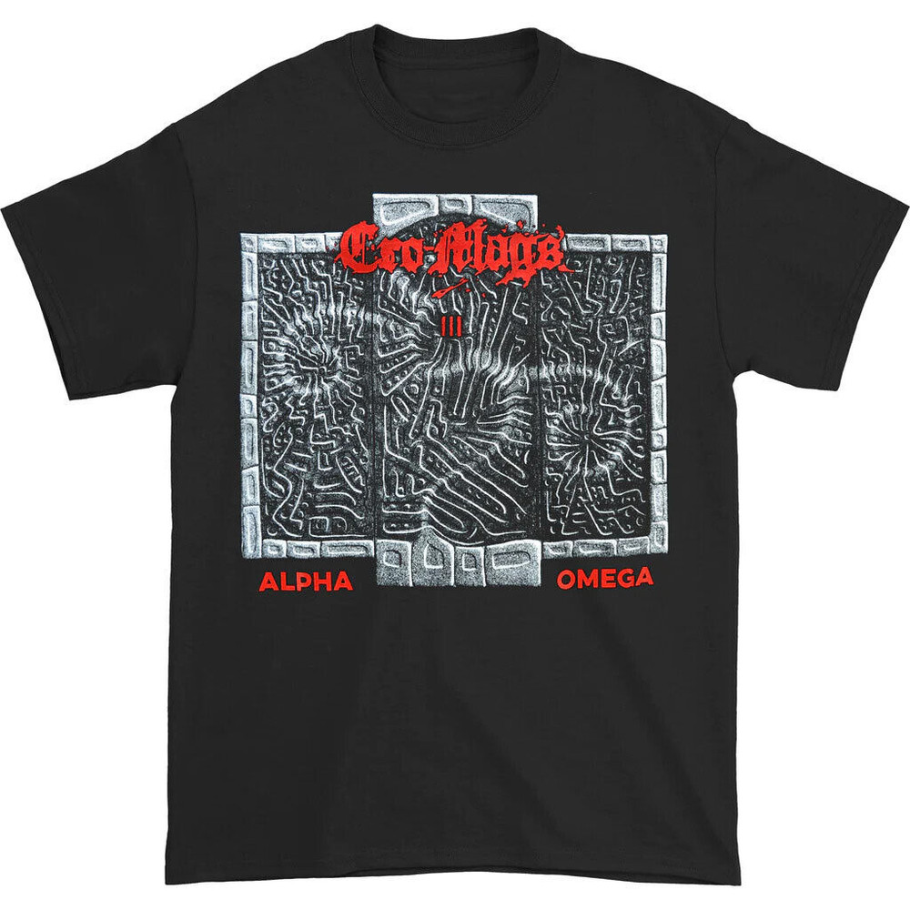 Cro-Mags Alpha Omega Rock Band Album Unisex T-shirt All Size S To 5XL SB131