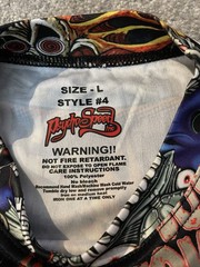 Psycho Speed Inc Piraniaz Racing NHRA Camping World Shirt L Multi Color