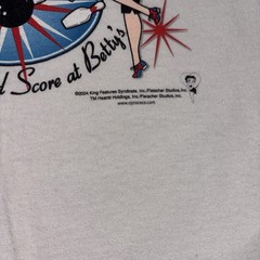Vintage Betty Boop Shirt XL 2004 Bowling Get Lucky And Score At Betty’s Y2K