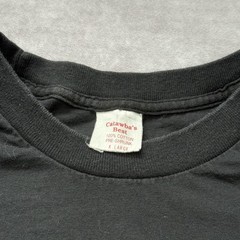 Vintage 90s Hot Air Balloon Shirt Mens XL Black Rhinestone Single Stitch Tee