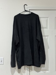 Yeezy Gap Balenciaga Dove Longsleeve Tee Size X-Large Color Black Kanye West✅