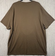 Sean John Appliqué Skull Graphic Tee 3XL Brown Streetwear Hip Hop Oversized