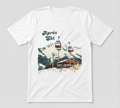Apres Ski Winter Cozy Season Summer Holiday Graphic Tee White T-shirt