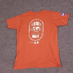 Castillo Del Rey El Salvador T Shirt Mens Medium Orange Graphic Tourist Cotton