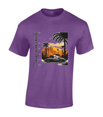 DUNE CRUISE MENS T SHIRT CLASSIC CAR RETRO CAR LOVER BEACH SUMMER HOLIDAY TOP