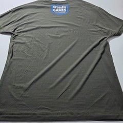 Reebok Crossfit Games 2020 T-Shirt Mens Olive Green Graphic Fittest On Earth