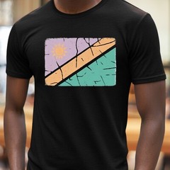 Mens Namibia Motif Cotton T-Shirt Size S to 5XL