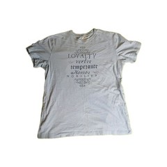 Mens X2 T Shirt Size Large Baby Blue
