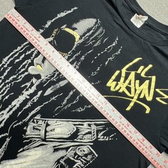 Lil Wayne Shirt Mens Medium Black Graphic Rap Hip Hop Tee Bay Island Sportswear