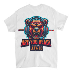 Custom T-Shirt Are You Ready! / Unisex Soft Style T-Shirts, Gildan Heavy- Cotton