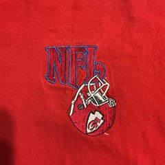 Vintage Pro Player NFL KC Chiefs Men’s Crew Neck Short Sleeve T-Shirt XL USA