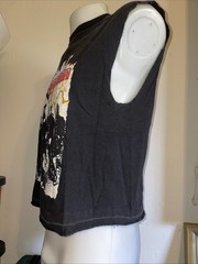 Led Zeppelin II Album 1986 Myth Gem Winterland Rock Band CutOff Tee T-Shirt 80s