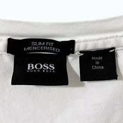 Boss Hugo Boss T-Shirt Mens XXL Slim Fit Mercerised Short Sleeve Casual Designer