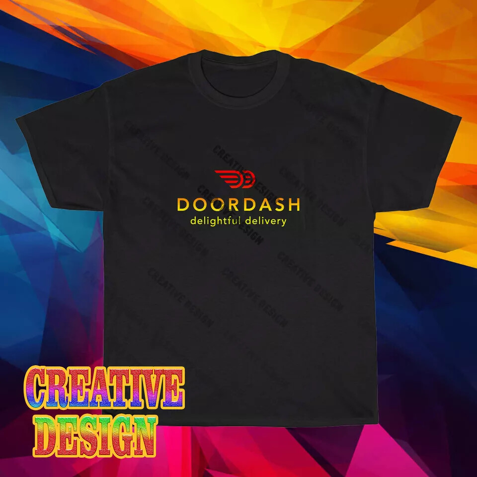 FOR SALE! DOORDASH Logo Funny USA Size Unisex Hoodie & T-Shirt