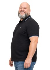 men’s short sleeve cotton polo shirt with collar PLUS SIZES from 2xl to 10xl