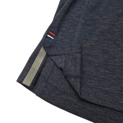 Four Laps Shirt Men’s Navy Blue Performance Wool Blend Level Tech Tee Size XXL