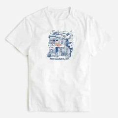 J. Crew Made-in-the-USA Men’s Lobster Pot Graphic T-Shirt Preppy Tee NEW L