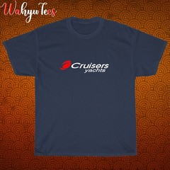 Cruisers Yachts Performance Logo Black/Grey/Navy/White Size S-5XL Unisex T-Shirt