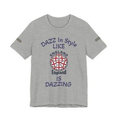 Dazzers “In Style Like England” Graphic T‑Shirt – Unisex Trendy Streetwear