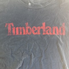 Timberland Blue Men’s Cotton Crew Neck T-Shirt Logo Graphic Short Sleeve Sz 2XL