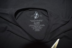 The Flash Mens DC Comics Superhero Bolt Logo Black Shirt New L, XL, 3XL
