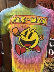 Authentic Pac-Man Tie-Dye Graphic T Shirt Large – By C-Life Group Bandai Namco