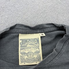 Jungmaven Long Sleeve Shirt Mens Medium Gray Hemp Organic Cotton Pocket Tee
