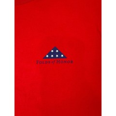 5.11 Tactical Mens Folds of Honor Eagle Graphic T-Shirt Red 2XL Cotton