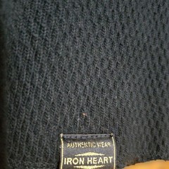 Iron Heart Heavy Thermal Long Sleeve Shirt XXL Black