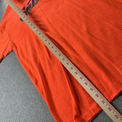 Vintage Sea Trek Royal Caribbean Tshirt Puffy Words Neon Orange One Size Fit All