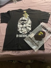 A Bathing Ape Black Men’s M Crew Neck T-Shirt