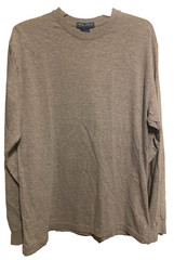 Vintage Finish Line Athletics Long Sleeve Shirt Gray FINL365 Size Medium NWOT