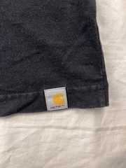 Carhartt Shamrock T-Shirt Relaxed Fit Heavyweight Short Sleeve M Black