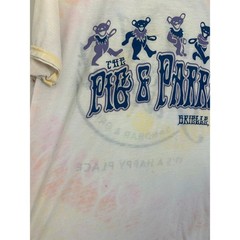 Pig & Parrot Burnout Style Tie Dye Tee Short Sleeve Size Medium Brielle NJ