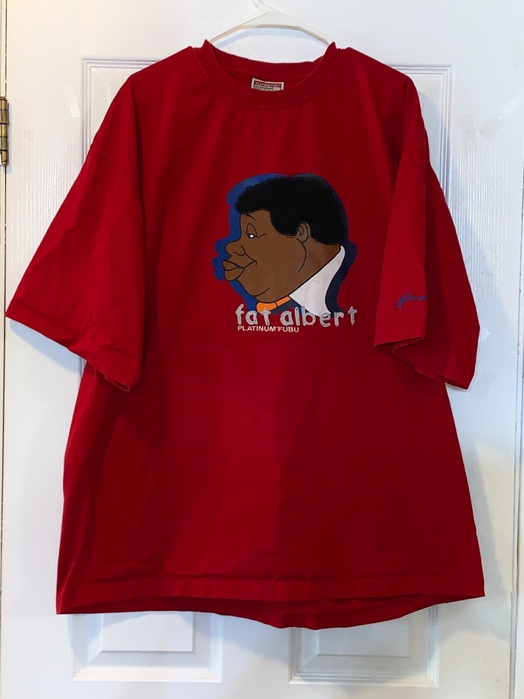 VINTAGE PLATINUM FUBU FAT ALBERT MENS 2XL SHIRT