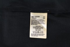 Lee Herren T-Shirt M Locker Schwarz 100% Baumwolle Kurzarm