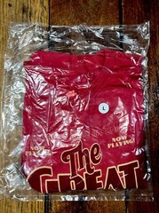 Disney Hollywood Studios The Great Movie Ride Thats A Wrap Tee Shirt Large RED
