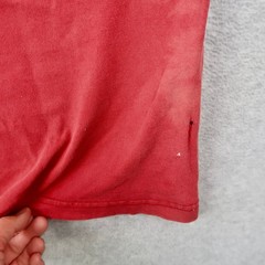 Vintage Y2K No Boundaries Mens XL Red Draggin Cobra Graphic T-Shirt Distressed