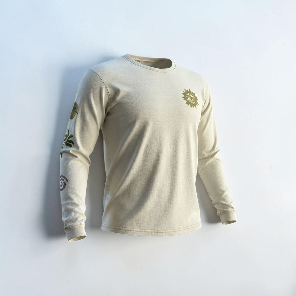 RVCA Balance of Opposites Graphic Long Sleeve T-Shirt
