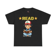 Boy Reading a Book – Unisex T-Shirt