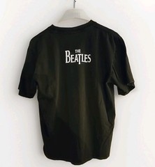 Rare, The Beatles T Shirt, Black, Drum, Band, Size L, John Paul George Ringo