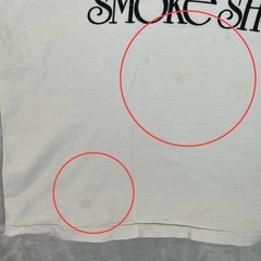 Vintage Famous Smoke Shop Shirt Mens XL White Graphic Hanes Beefy-T Made USA 90s