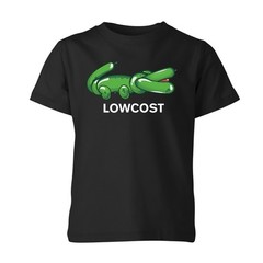 LOWCOST Tshirt Funny Crocodile Parody Unisex Top Balloon Novelty Tee