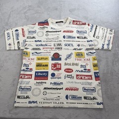 Louis Vuitton Lover Logos T-Shirt Size L Japan Exclusive Short Sleeve Italy Made