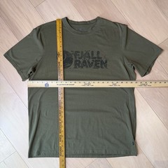 Fjallraven Lush Logo Shirt XL Green Hiking Outdoors Gorpcore Sportswear