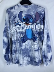 Walt Disney World Spirit Jersey Shirt Adult Small Lilo & Stich Tie Dye Pullover