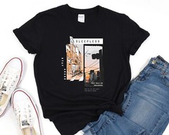 Sleepless Society Shirt, Dreamers Quote T-Shirt, Urban Nightlife Graphic Tee