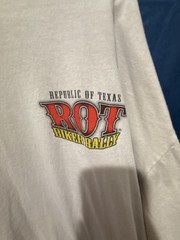 Gildan 2012 Republic of Texas ROT Biker Rally Austin Texas Graphic T-Shirt