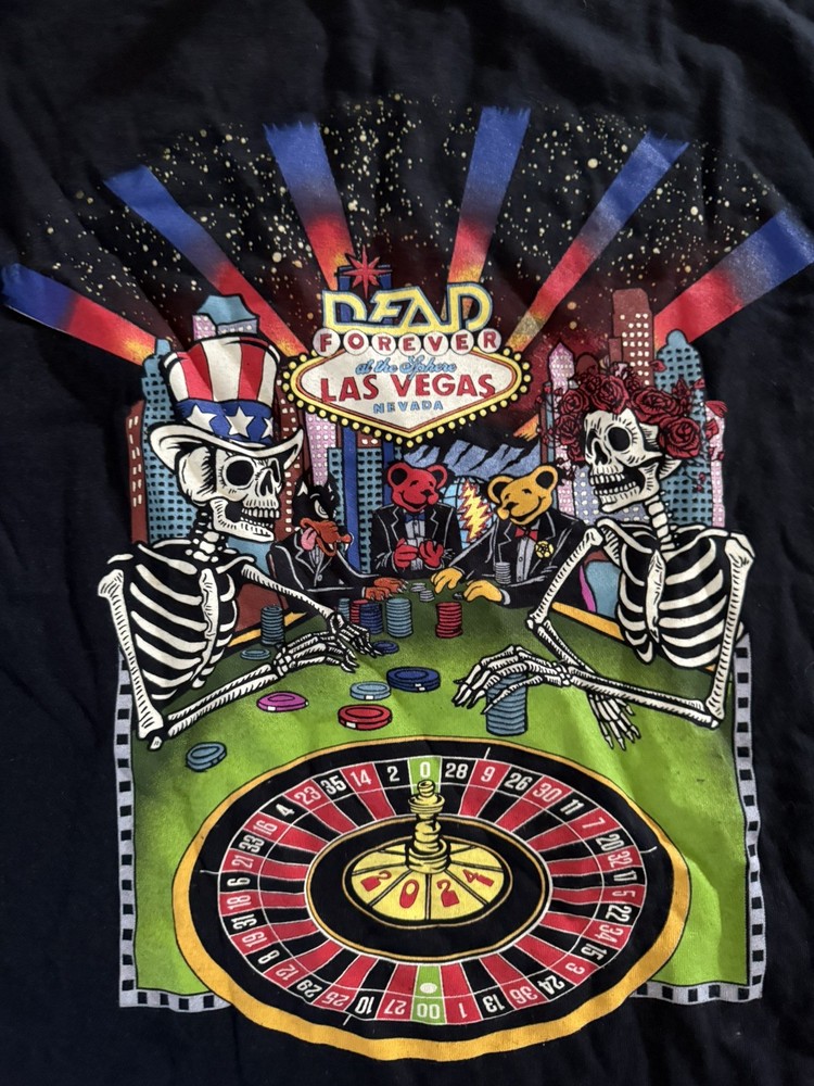Dead And Company Las Vegas Sphere OFFICIAL Medium T-Shirt USA Seller. Sold Out!