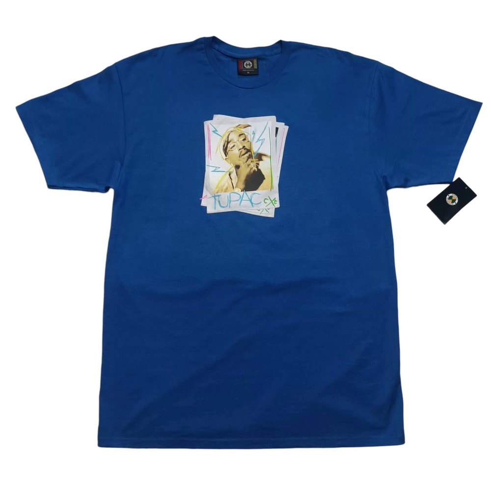 Cross Colours Tupac Shakur T-Shirt Men’s Size XL Hip Hop Rap New NWT